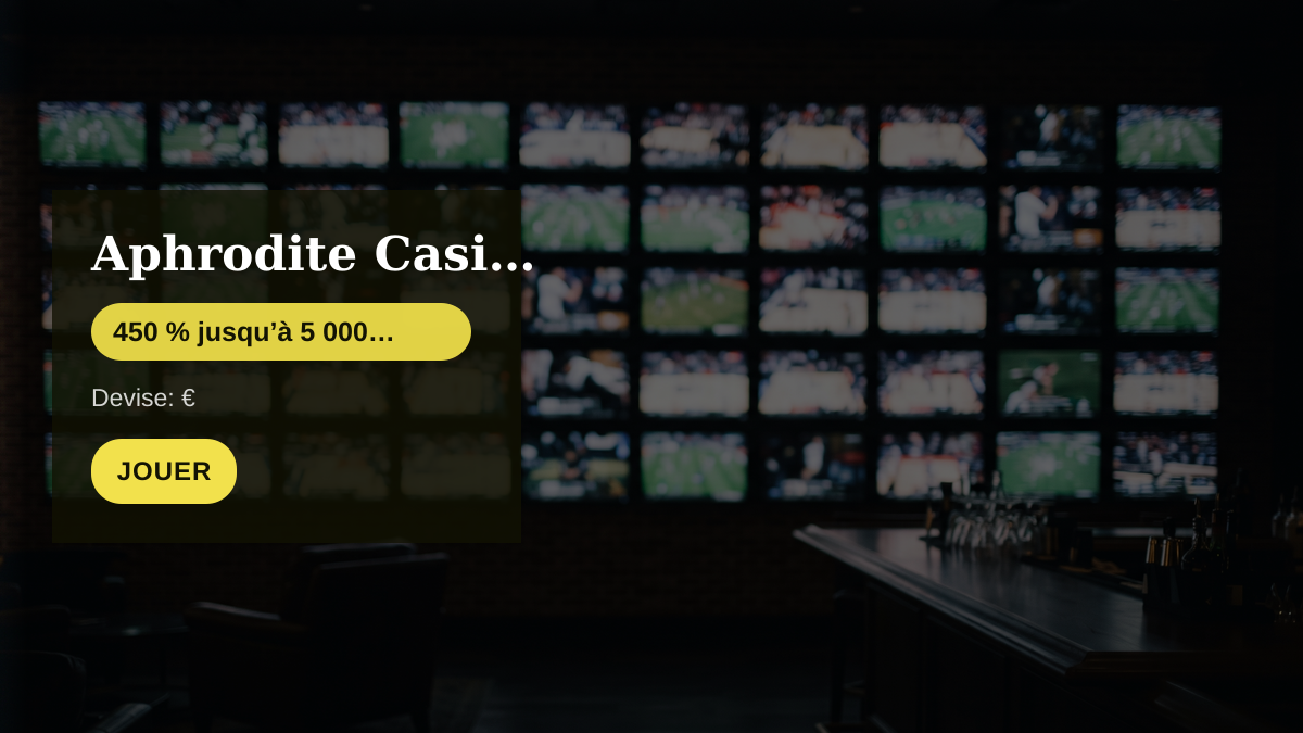 Aphrodite Casino — bonus de bienvenue 450 % jusqu’à 5 000 €, paiements: Visa, Mastercard, Skrill, Neteller, USDT