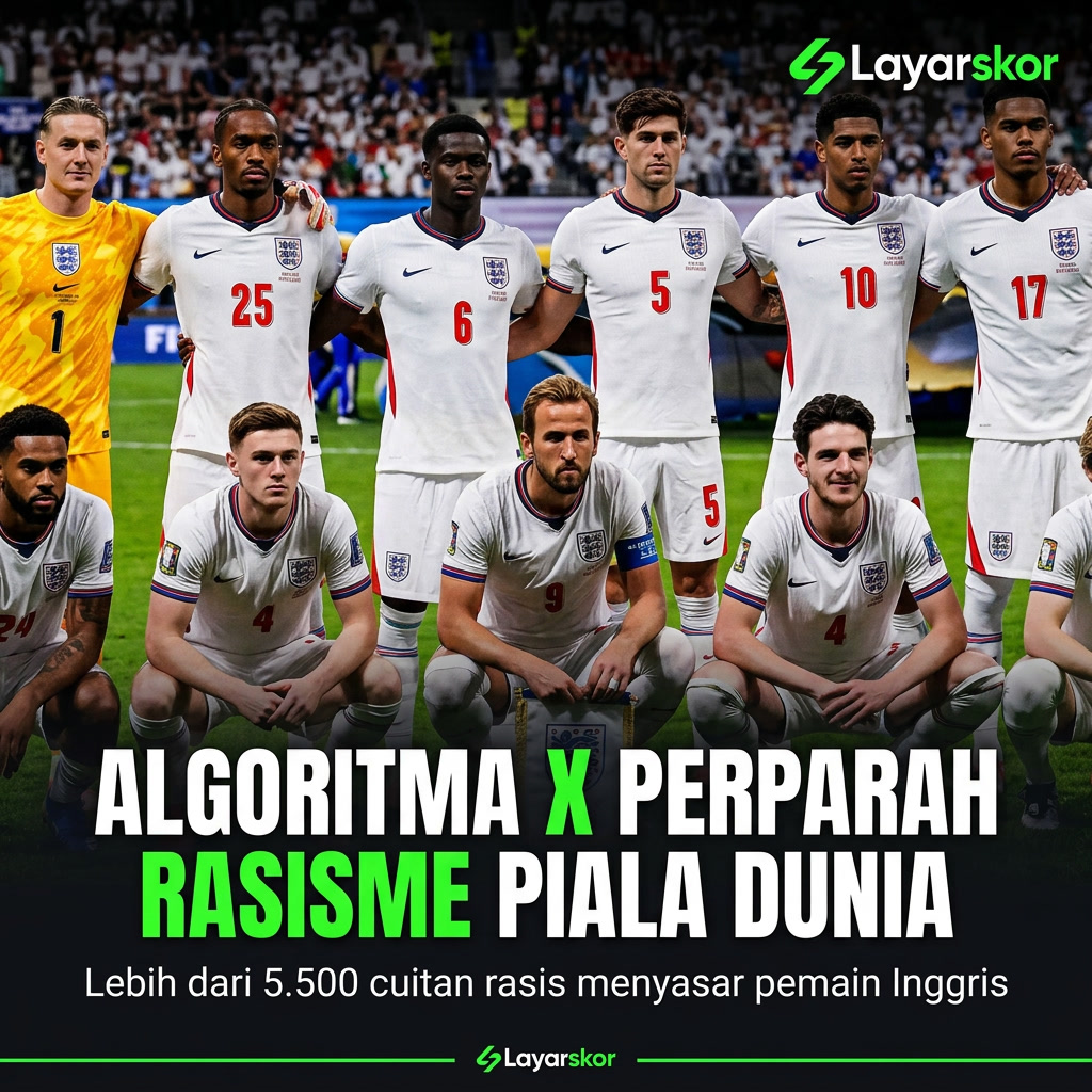 Racikan Algoritma X: Piala Dunia Jadi Panggung Rasisme Digital