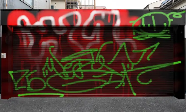 Graffiti artwork by DECAY