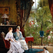 IN THE CONSERVATORY
