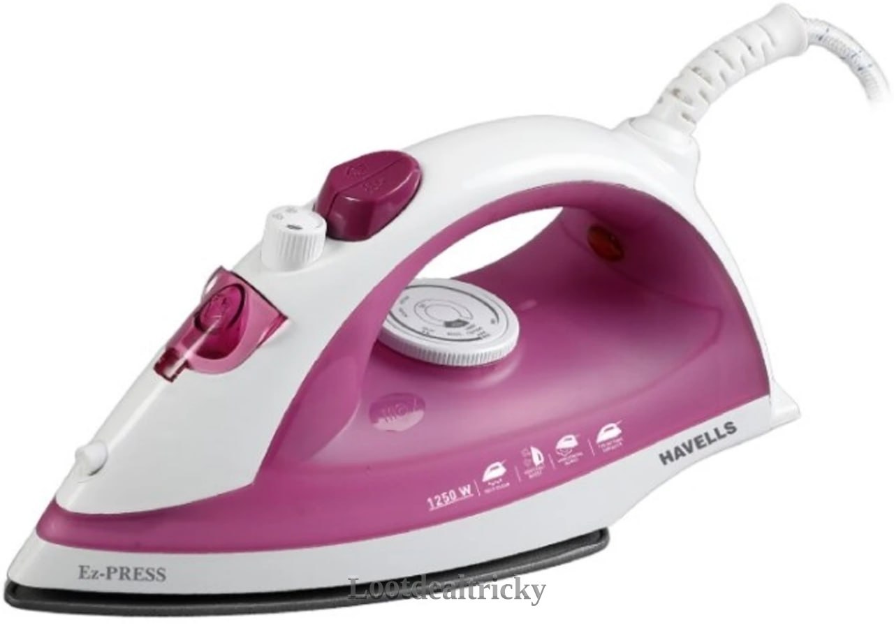 Havells Iron Steam – Mind-Blowing Saving @ ₹811 Havells Iron Steam – Mind-Blowing Saving @ ₹811