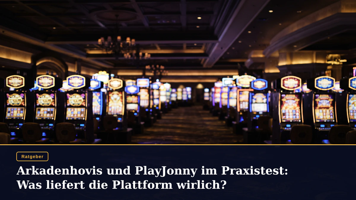 Arkadenhovis und PlayJonny im Praxistest: Was liefert die Plattform wirlich?