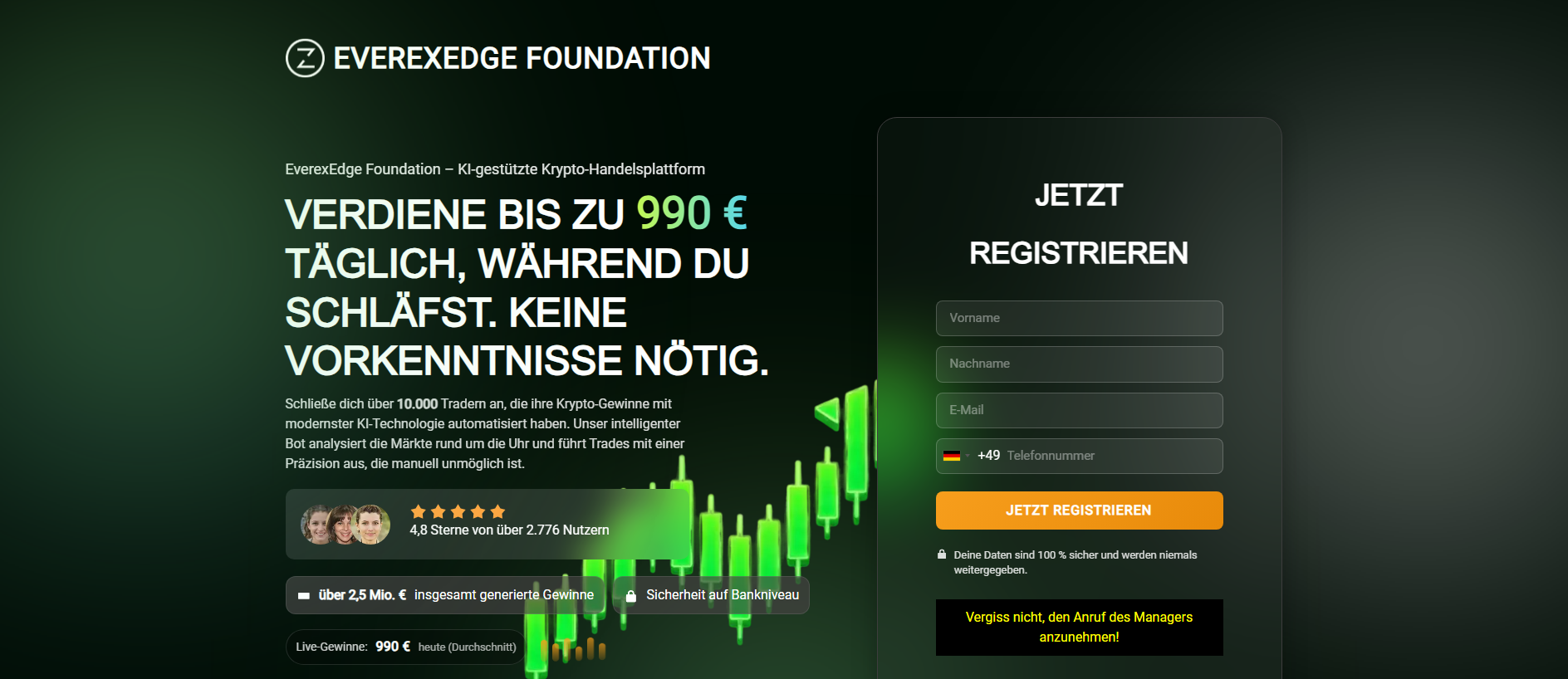 everexedgefoundation.net का सहेजा गया कैप्चर