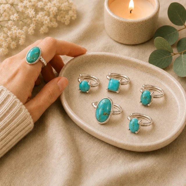 Firoza Stone Ring