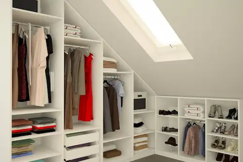 attic closet ideas