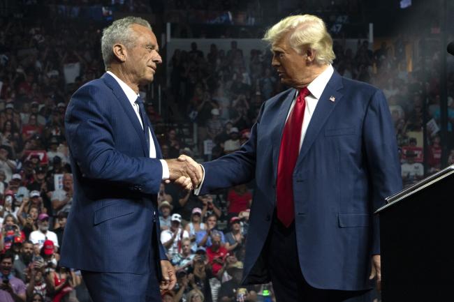 RFK Jr. ha respaldado a Donald TrumpImágenes Getty