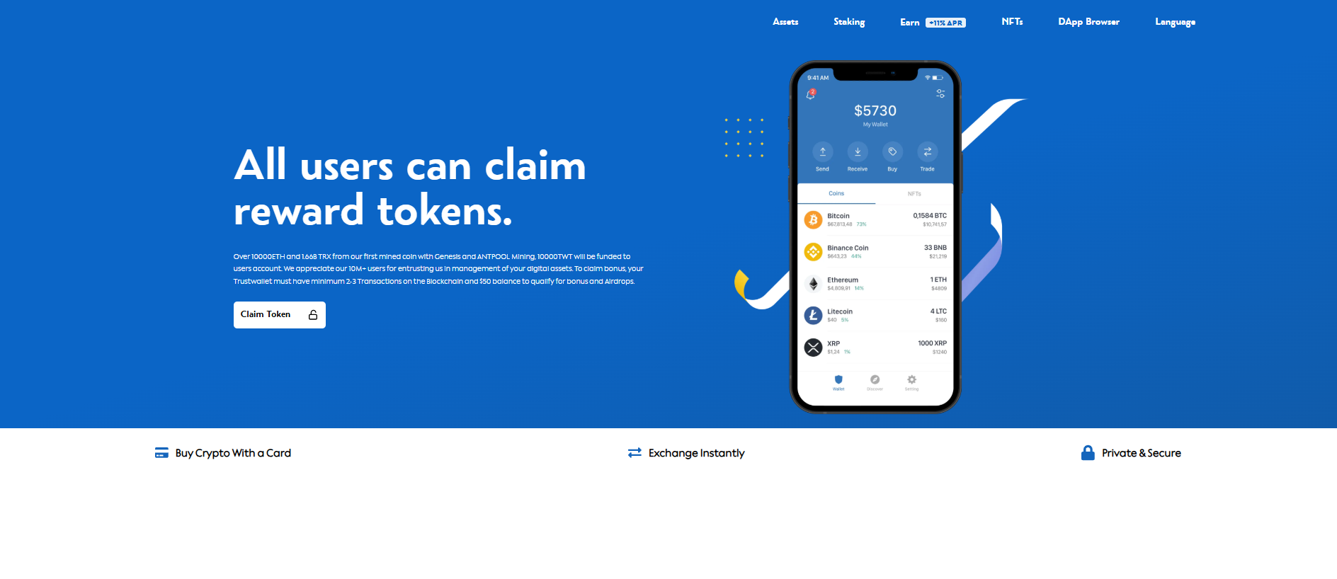 Stored capture of trust-wallet.vercel.app