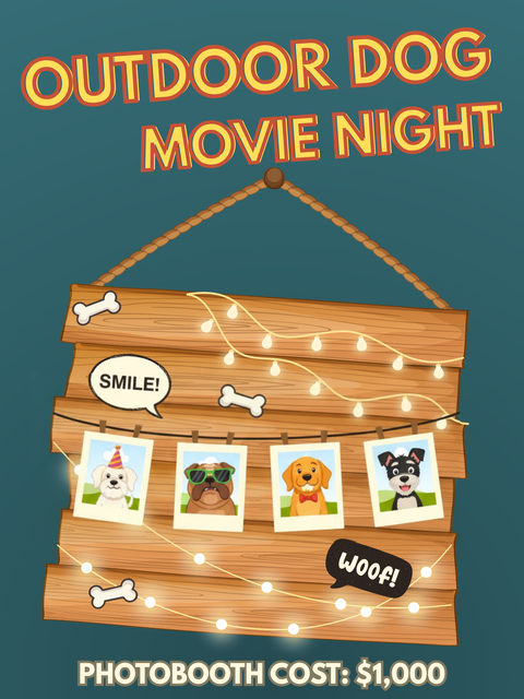 Open Paws Photobooth Poster