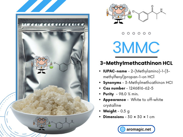 When working with 3mmc, limited access to well-established reference materials can slow progress significantly.

Official Website: https://aromagic.net/product/3-mmc-crystal/

Read Our Blog:
https://aromagicnet.wixsite.com/aromagic/post/3-mmc
http://aromagicnet.weebly.com/blog/2-mmc

https://aromagicnet.mystrikingly.com/blog/research-chemicals

More Links:
https://bit.ly/m/aromagic
https://www.twitch.tv/aromagic_net/about
https://opencollective.com/aromagic_net