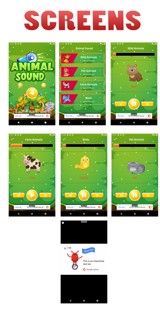Kids Animal Name & Sound Learning
