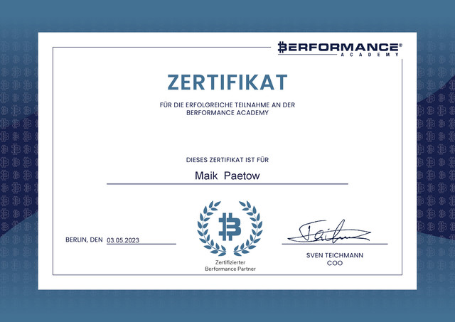 Zertifikat