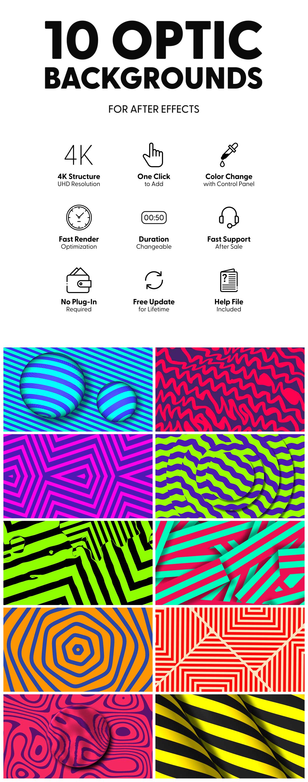 Optic Backgrounds - 2