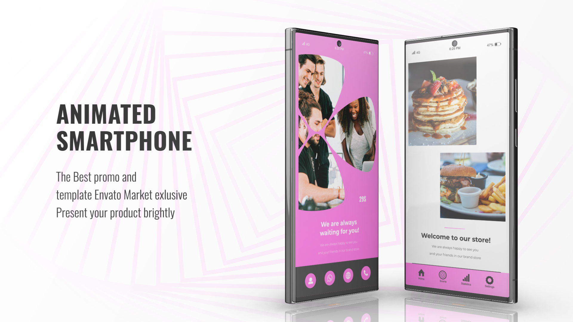 Clean Mobile Mockup Clean Mobile Mockup