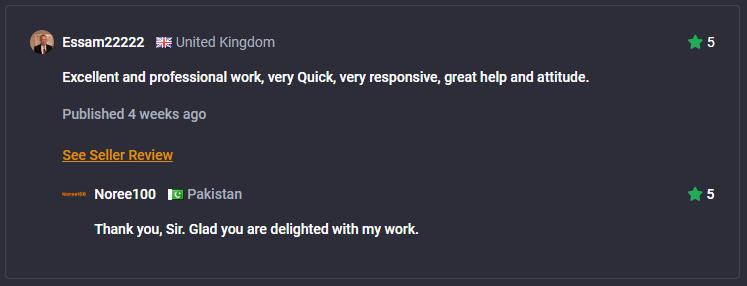 Client Review 2