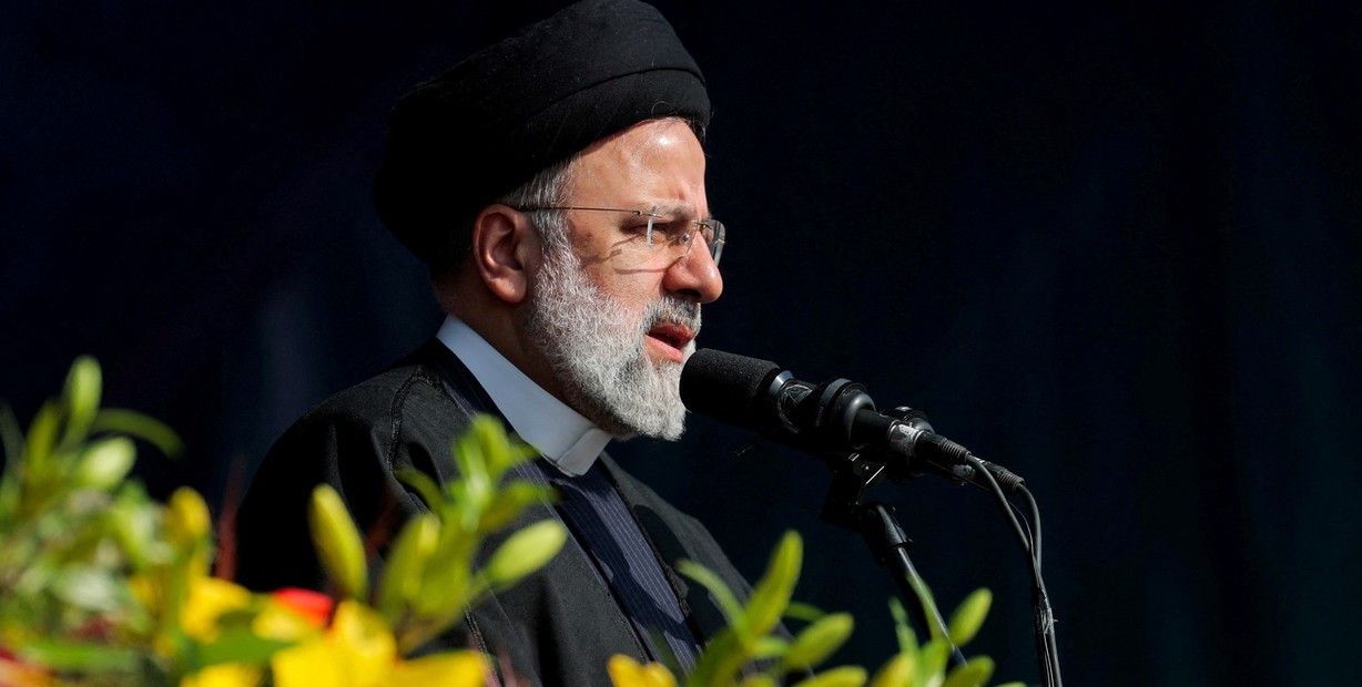 Se estrelló el helicóptero del presidente iraní Ebrahim Raisi, cerca de la frontera con Azerbaiyán