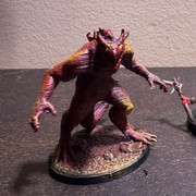 m Red Half Dragon PRINTED