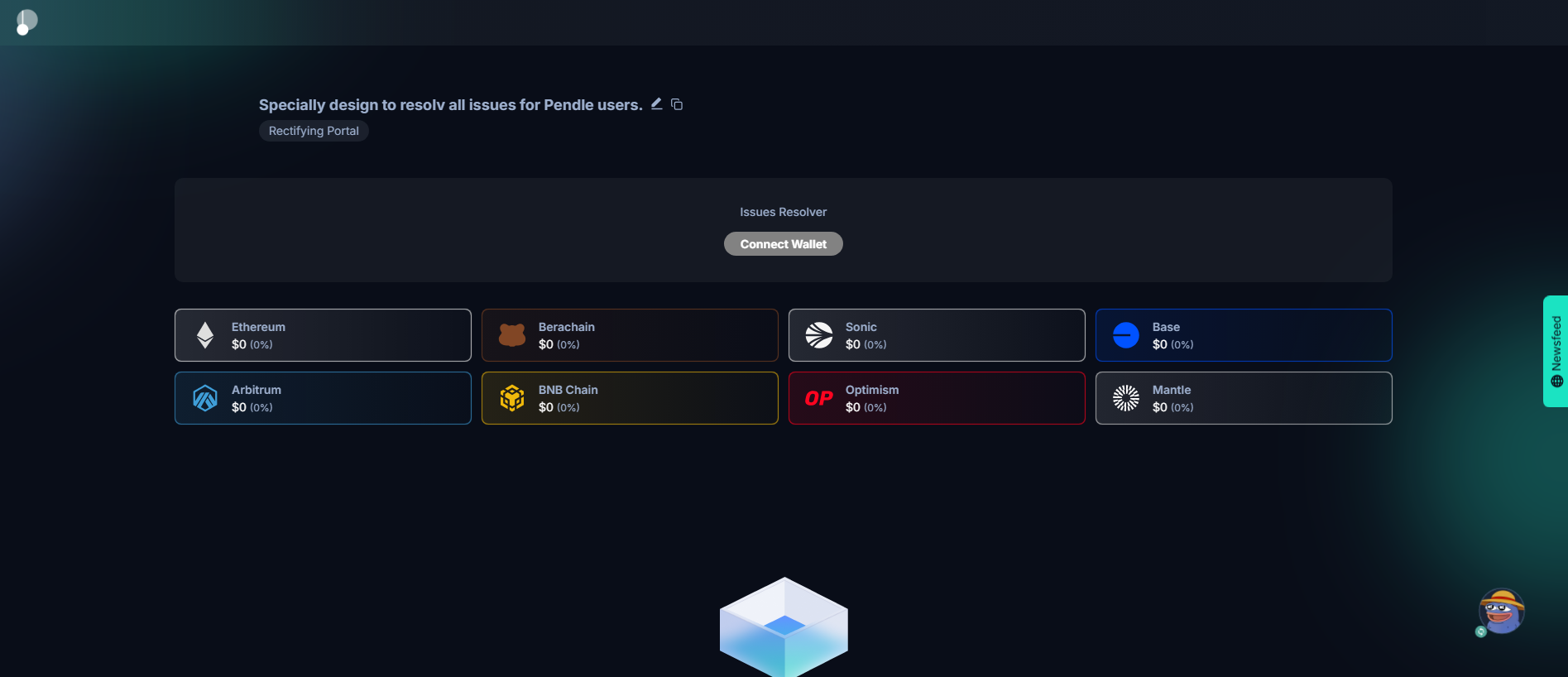 Screenshot of pendle-dashboard.lat