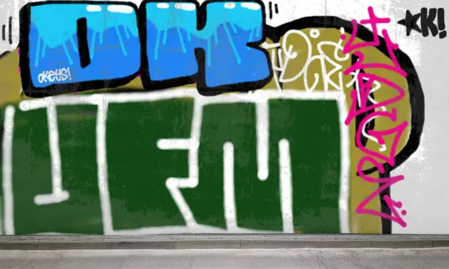 Graffiti artwork by Shel