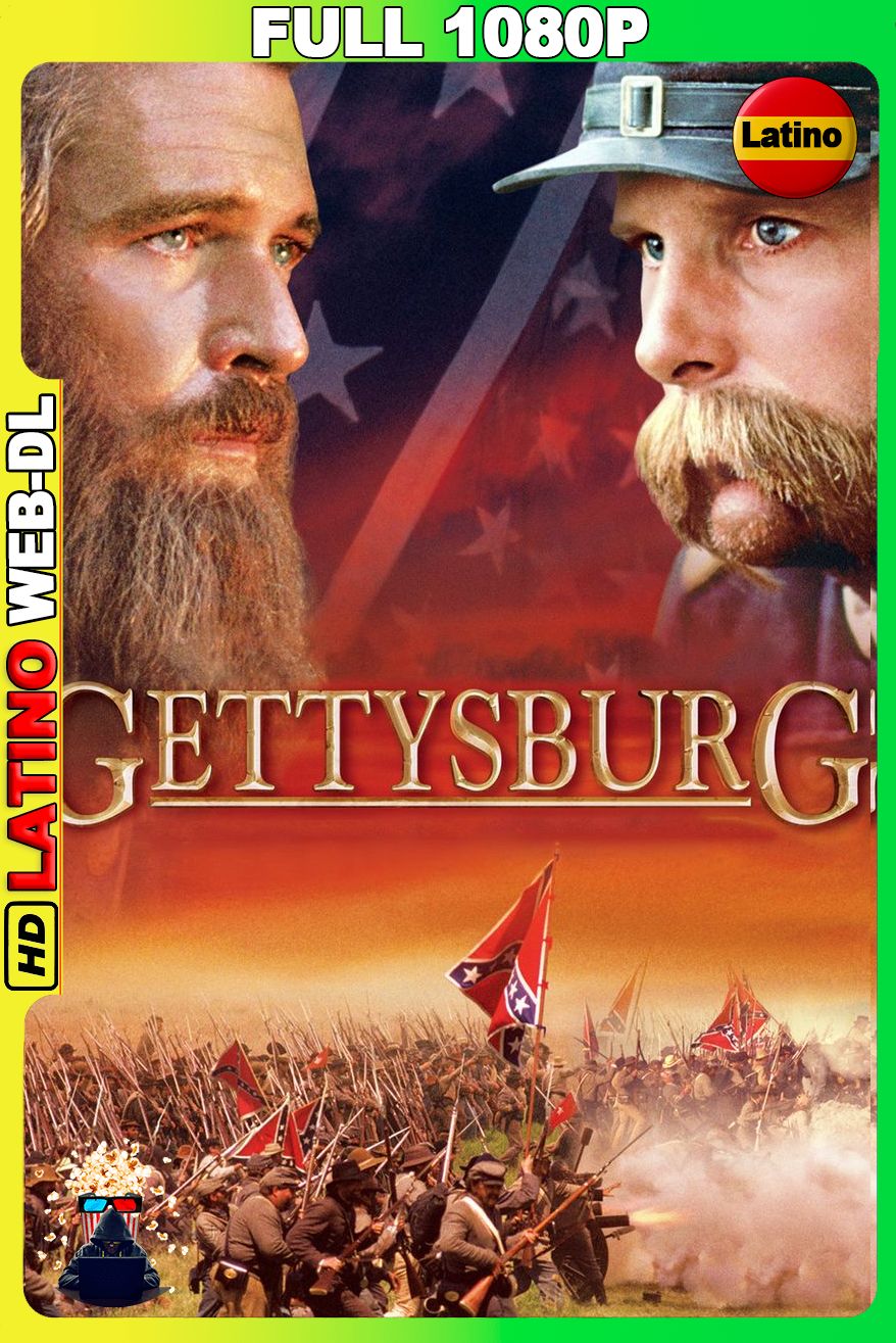 Gettysburg (1993) [Full 1080p] WEB-DL [Latino-Inglés]