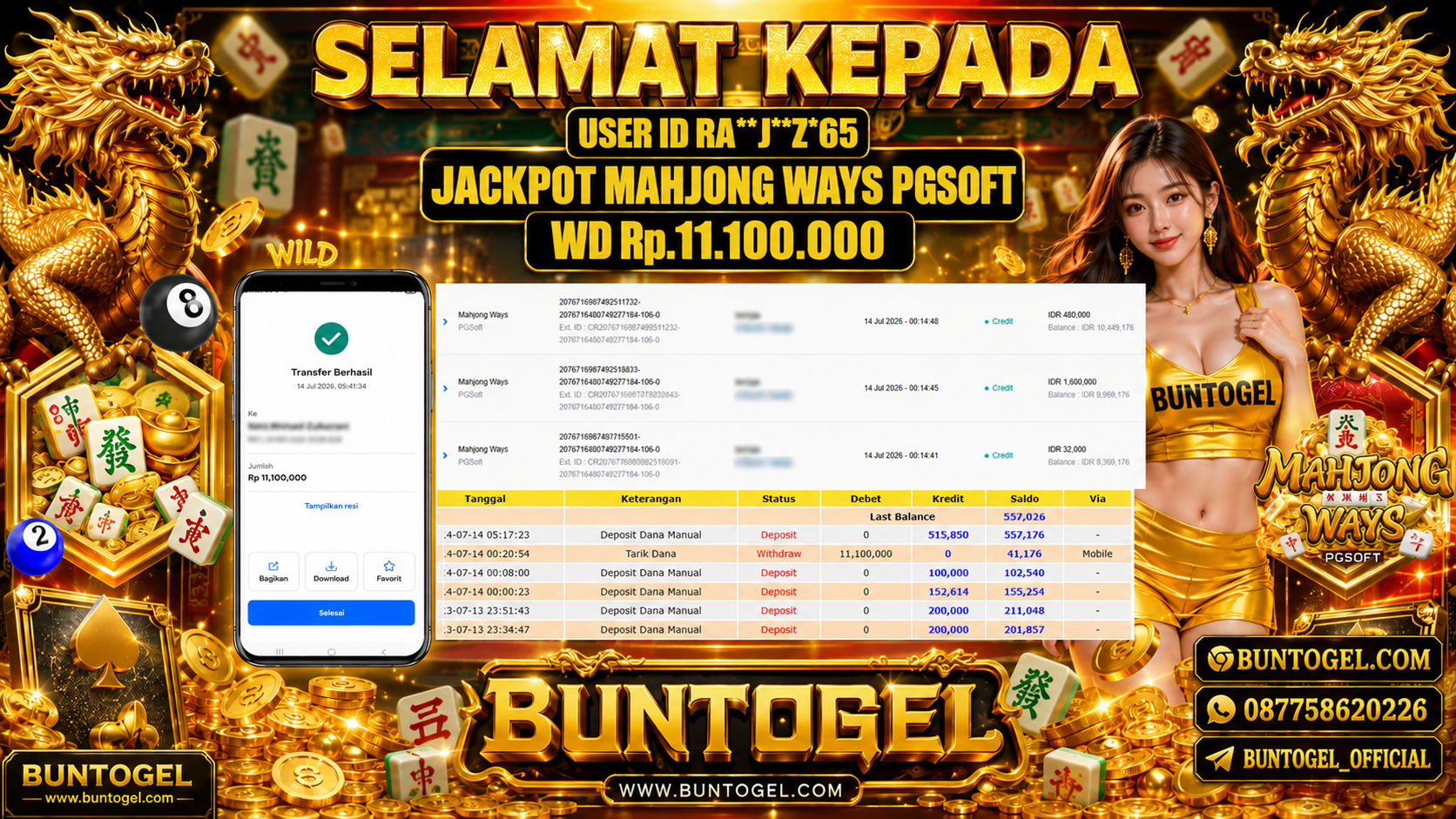 BUKTI BAYAR BUNTOGEL