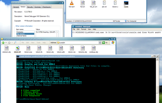 kdcom dll compile OK