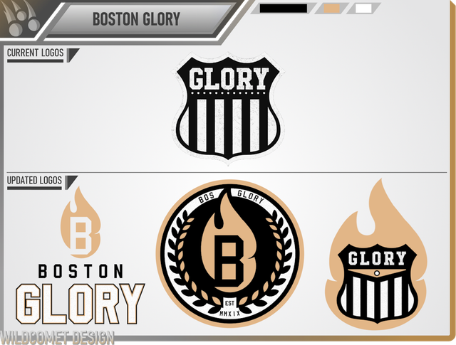Boston Glory Logo Presentation