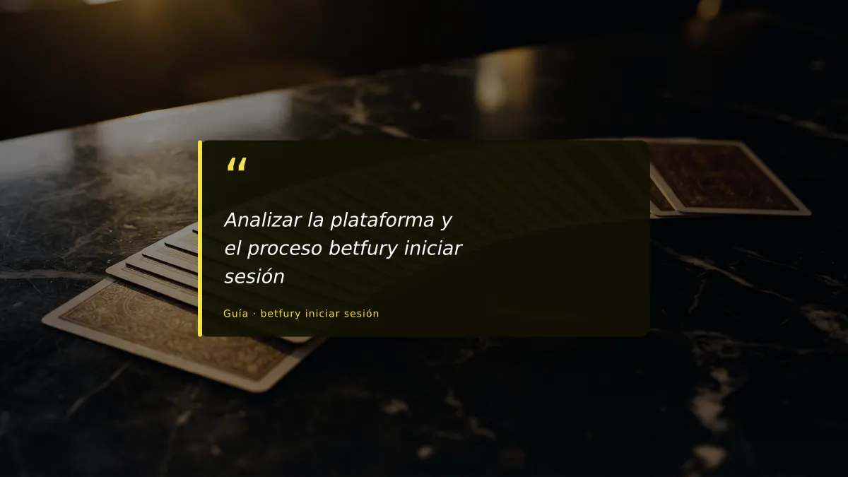 Analizar la plataforma y el proceso betfury iniciar sesión