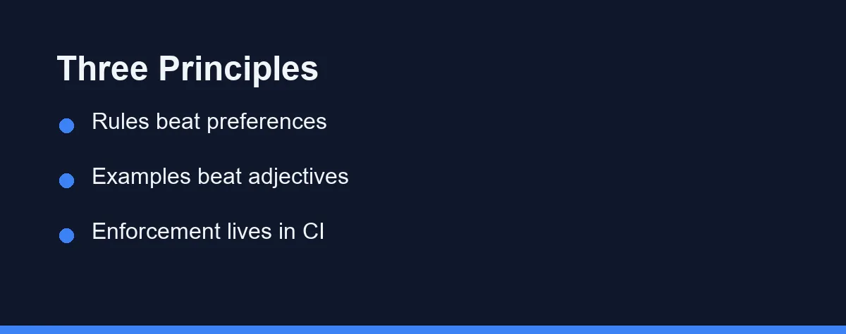 Three Principles