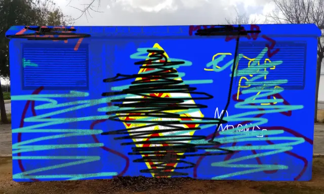 Graffiti artwork by ZSH1906