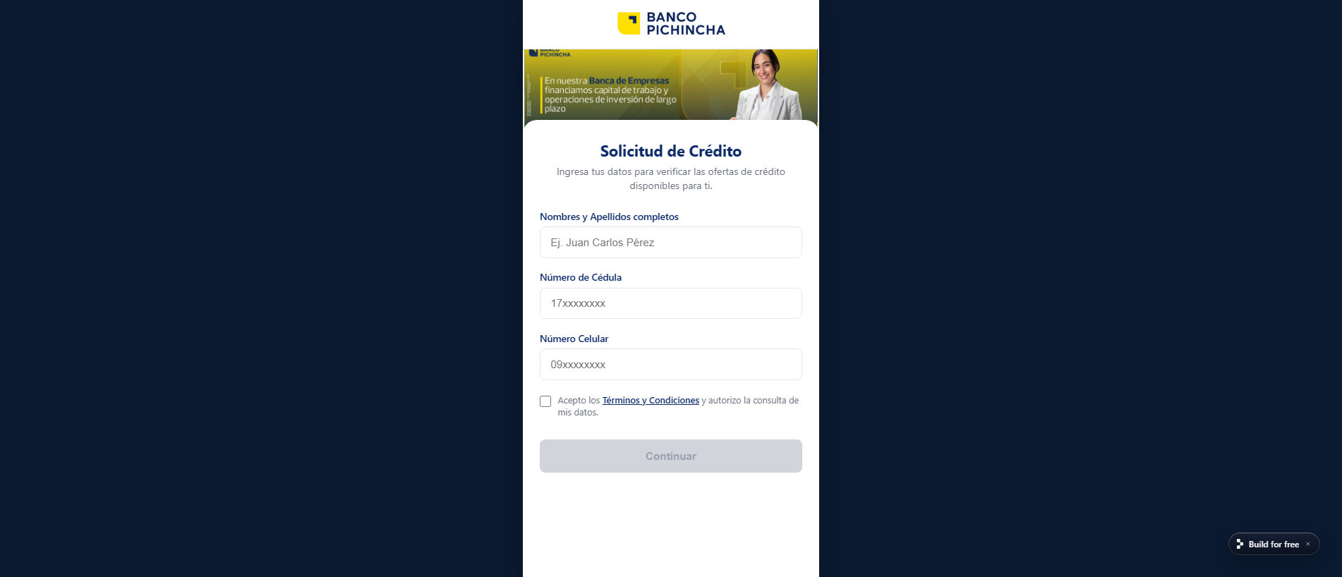 Stored capture of credi-en-linia--ecu-emprende.replit.app