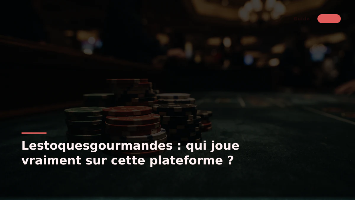 Lestoquesgourmandes : qui joue vraiment sur cette plateforme ?