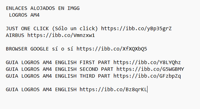 ENLACES ALOJADOS EN imgg