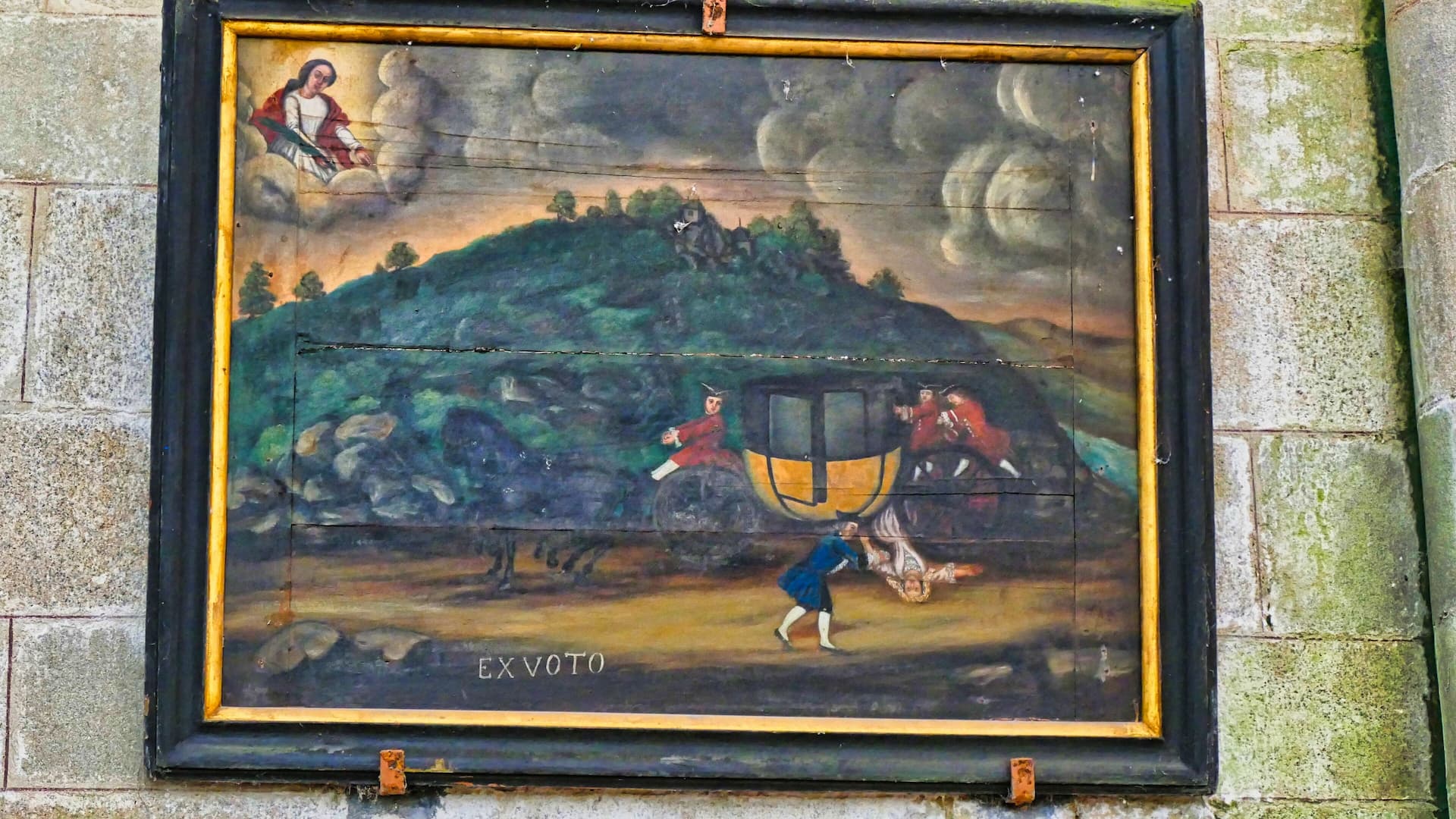 Tableau de la chapelle Sainte-Barbe