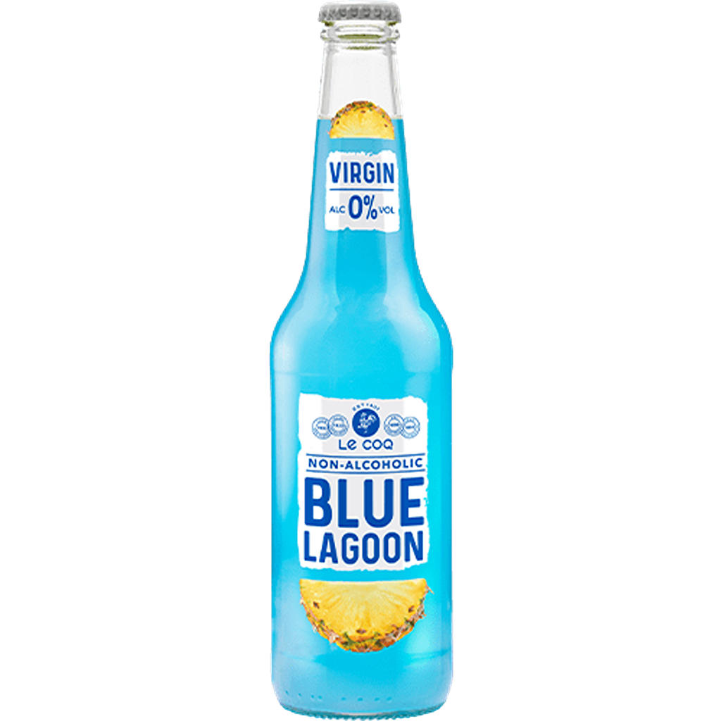 Blue Lagoon Virgin 0% Cocktails Le Coq