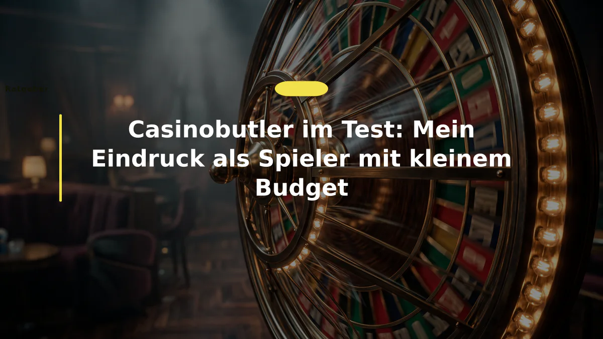 Casinobutler im Test: Mein Eindruck als Spieler mit kleinem Budget