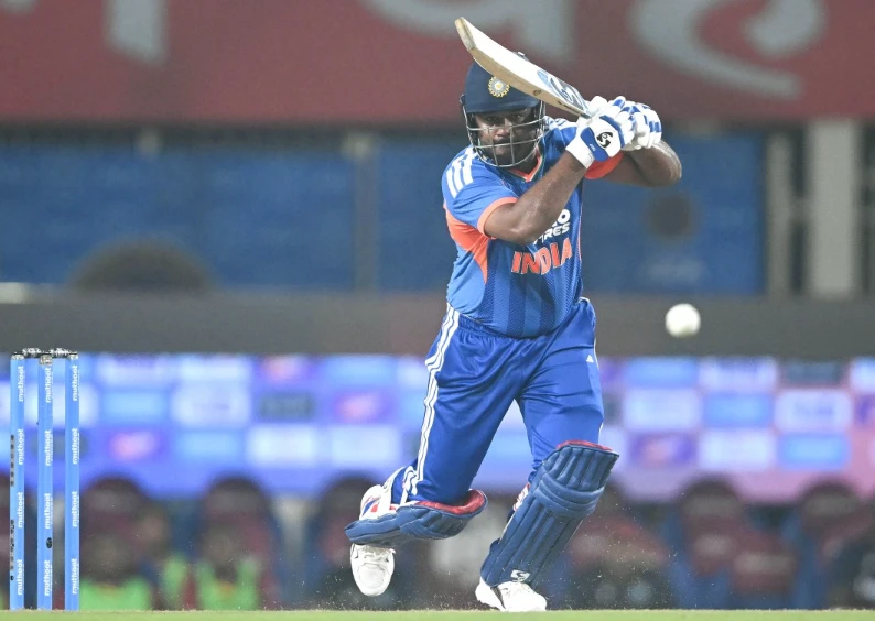 Sanju Samson Completes 100 T20I Sixes