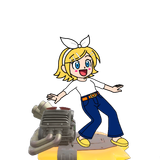Kagamine Rin on Bulk Star SMB