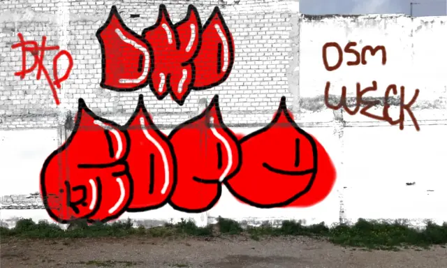 Graffiti artwork by rope12