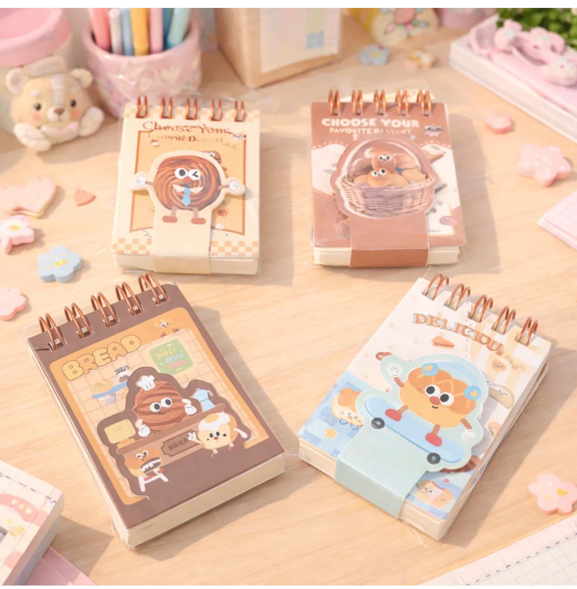 Dessert Friends Pocket Notebook