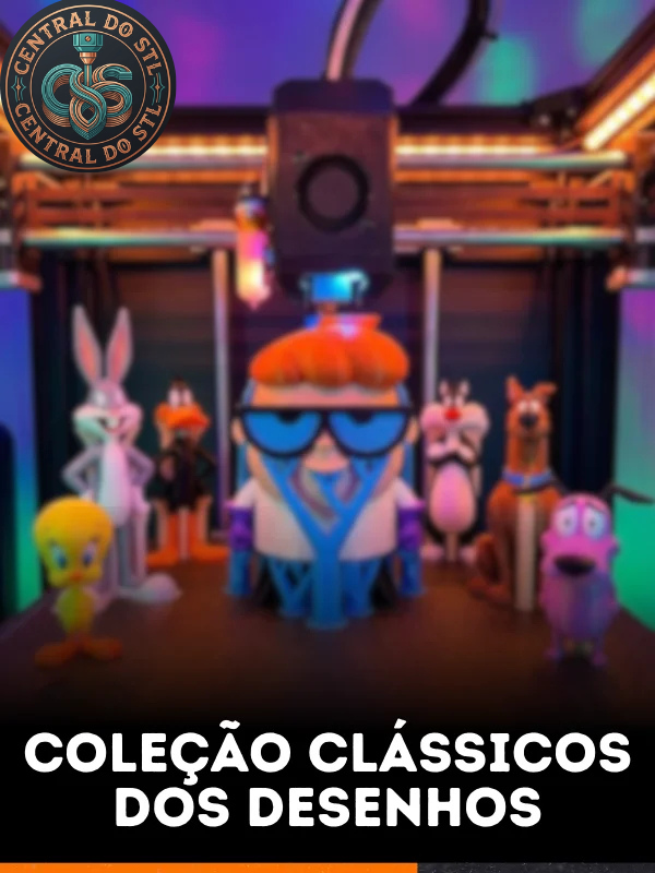 COLEÇÃO CLÁSSICOS DOS DESENHOS 3D