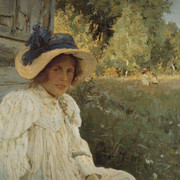 Летом (Портрет О Ф Серовой) 1895