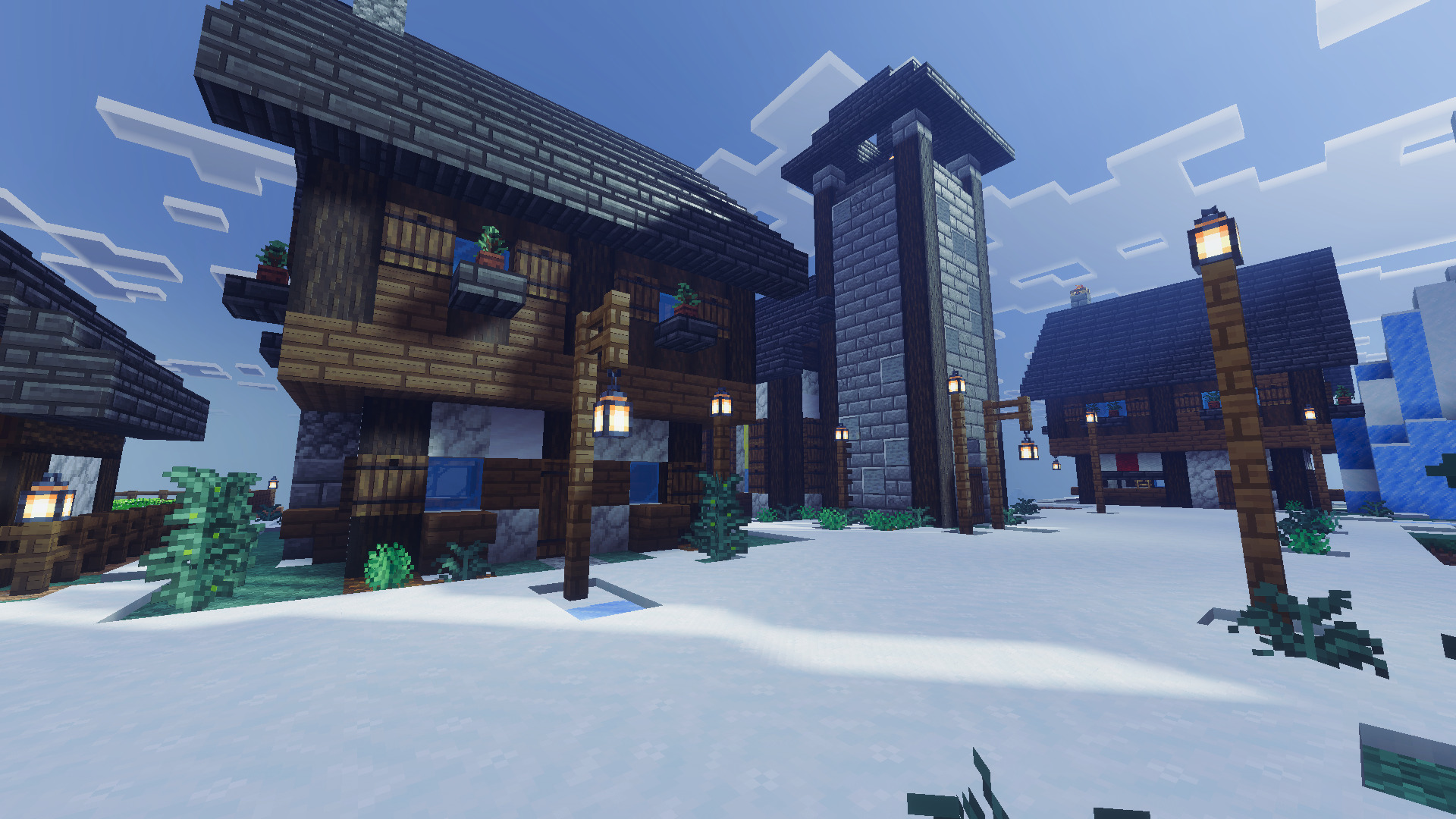 Snow village 3