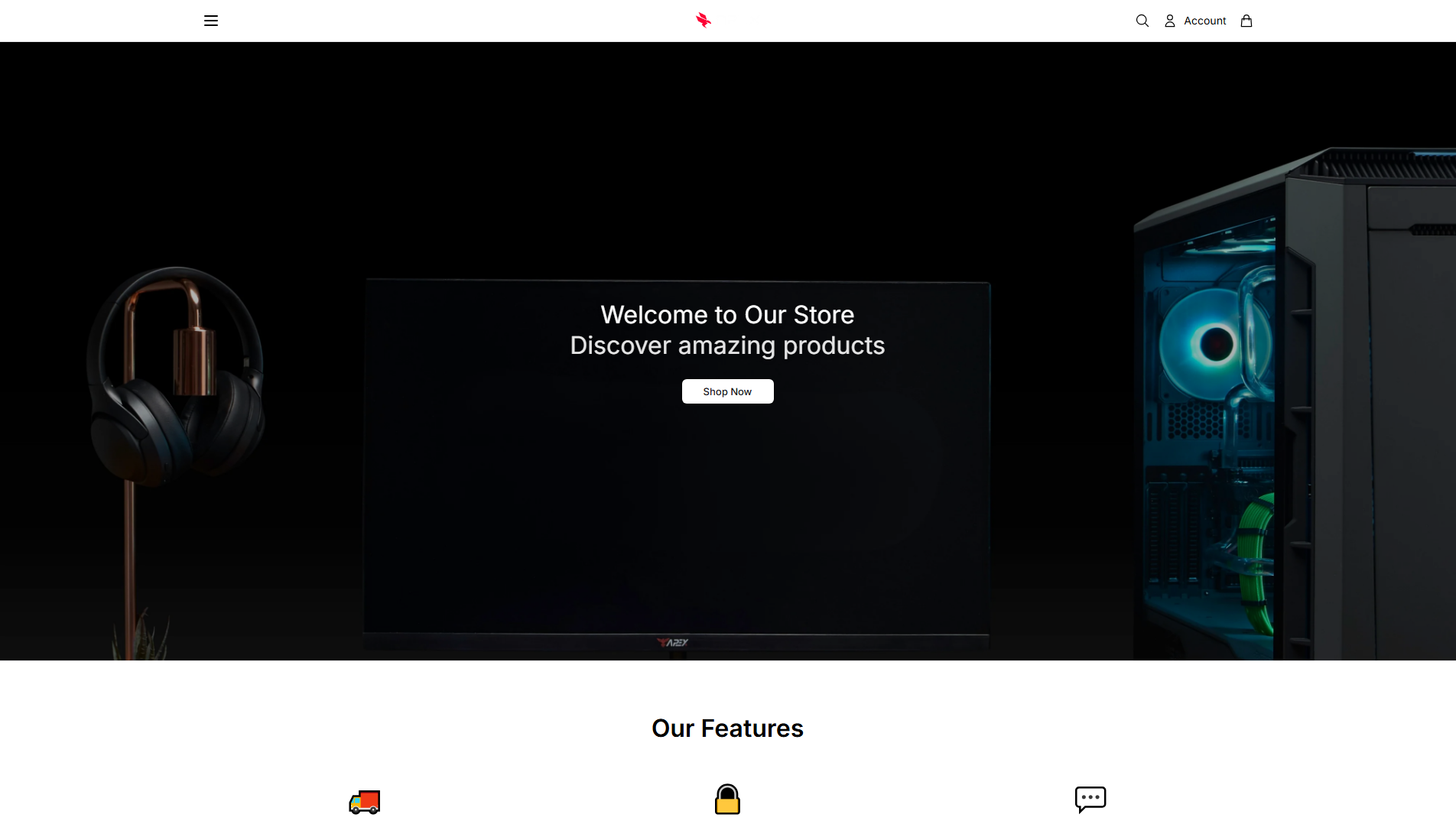 Stored capture of apexgamingpcsonline.shop