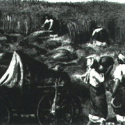 Жатва Этюд Около 1820
