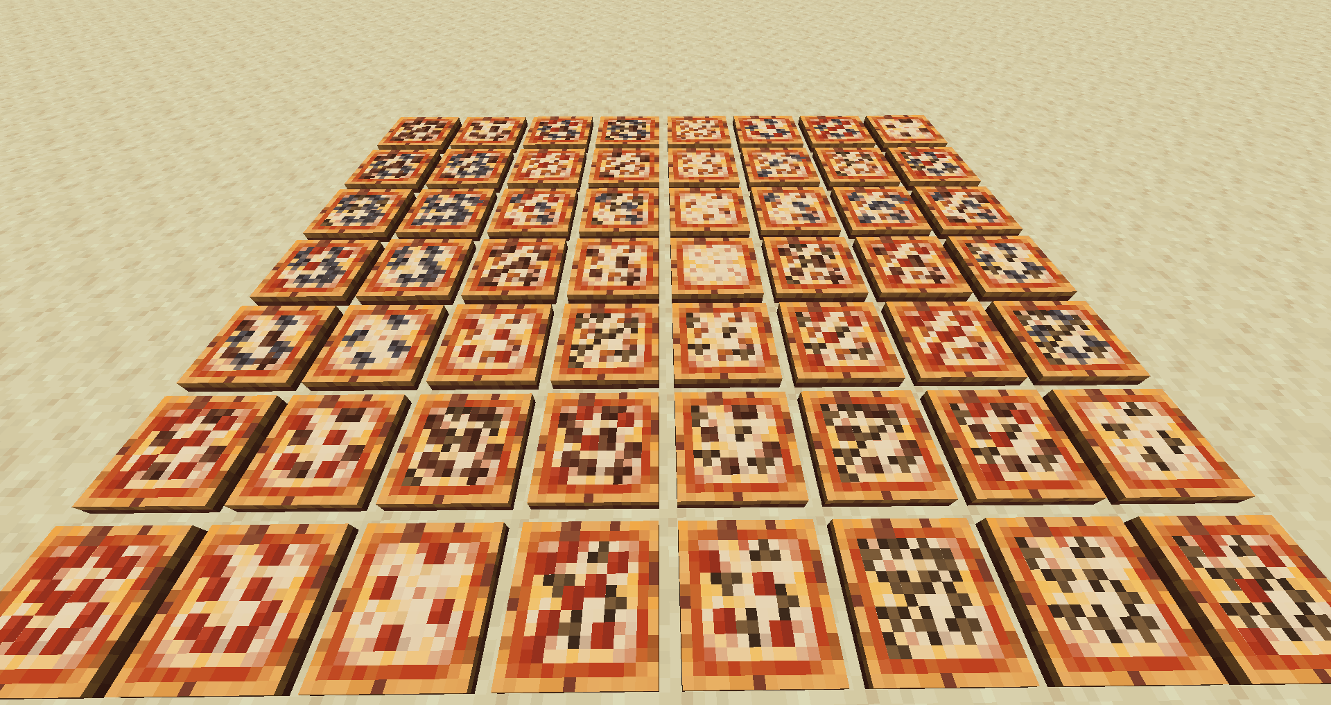 Pizza variants