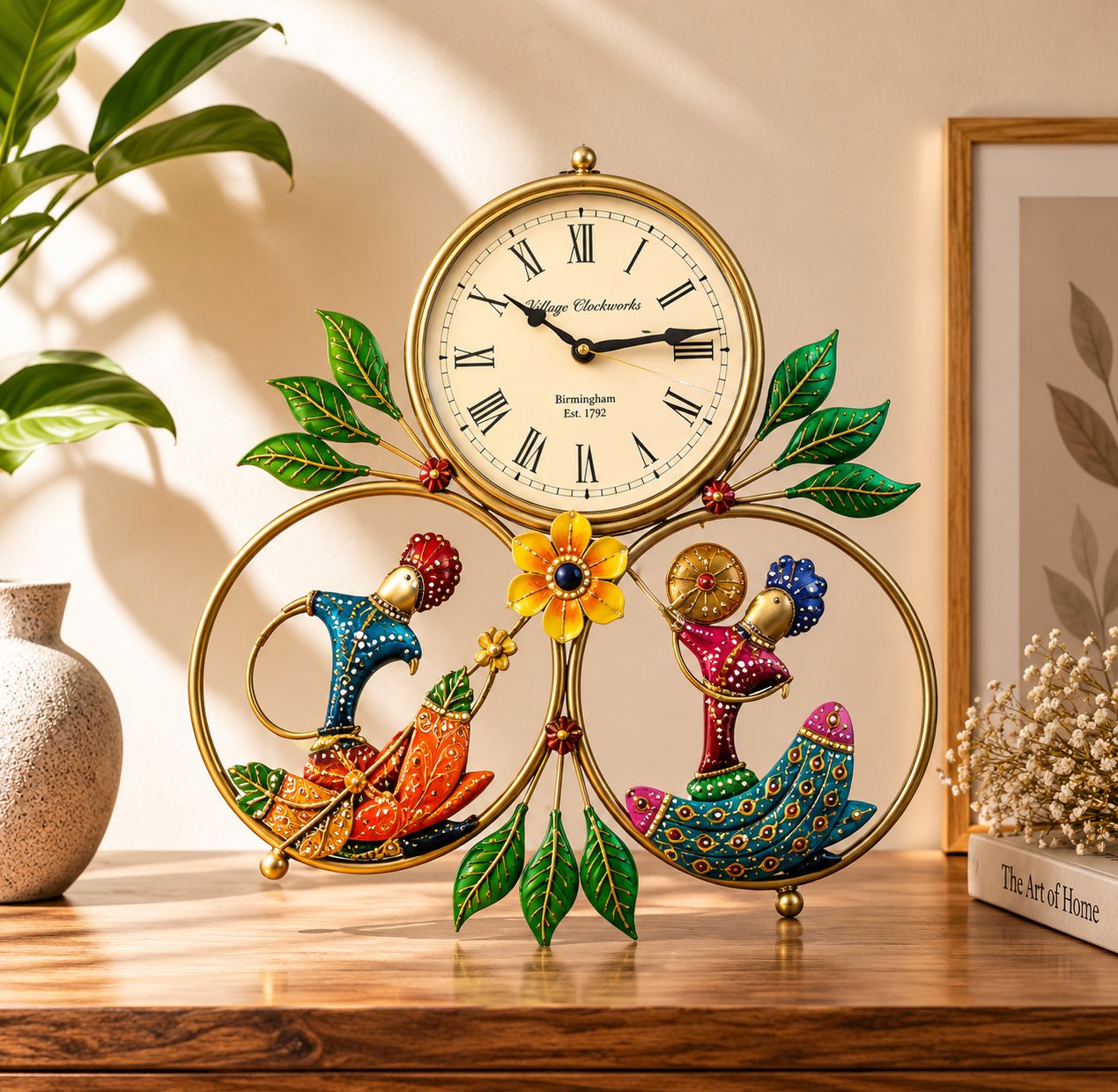 Wall Clock Musician
