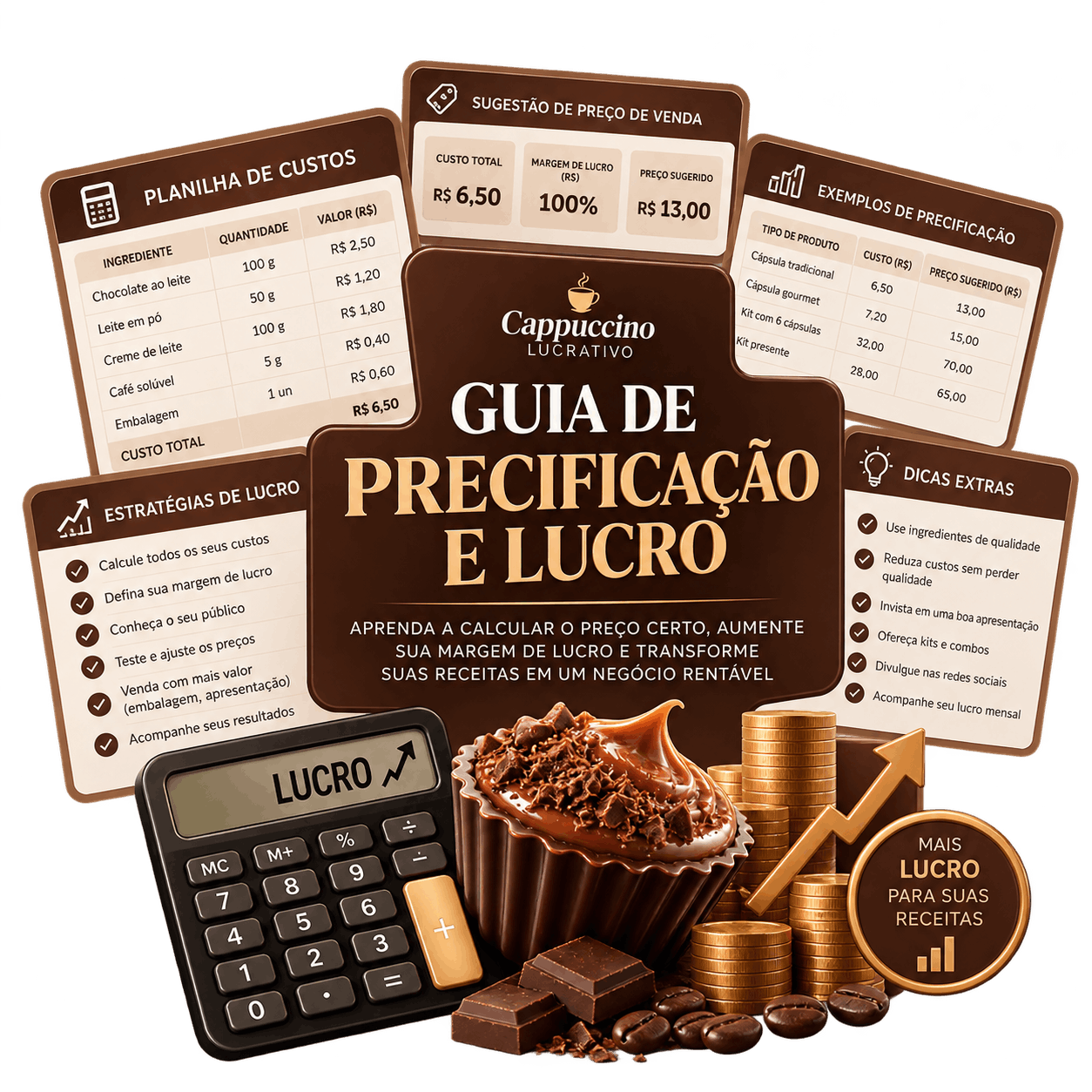 🎁 BÔNUS 1 — GUIA DE PRECIFICAÇÃO E LUCRO