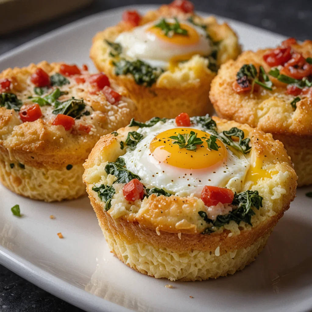 Egg White Breakfast Muffins Recipe
