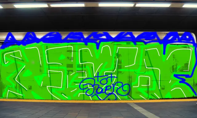 Graffiti artwork by Ksksksskk