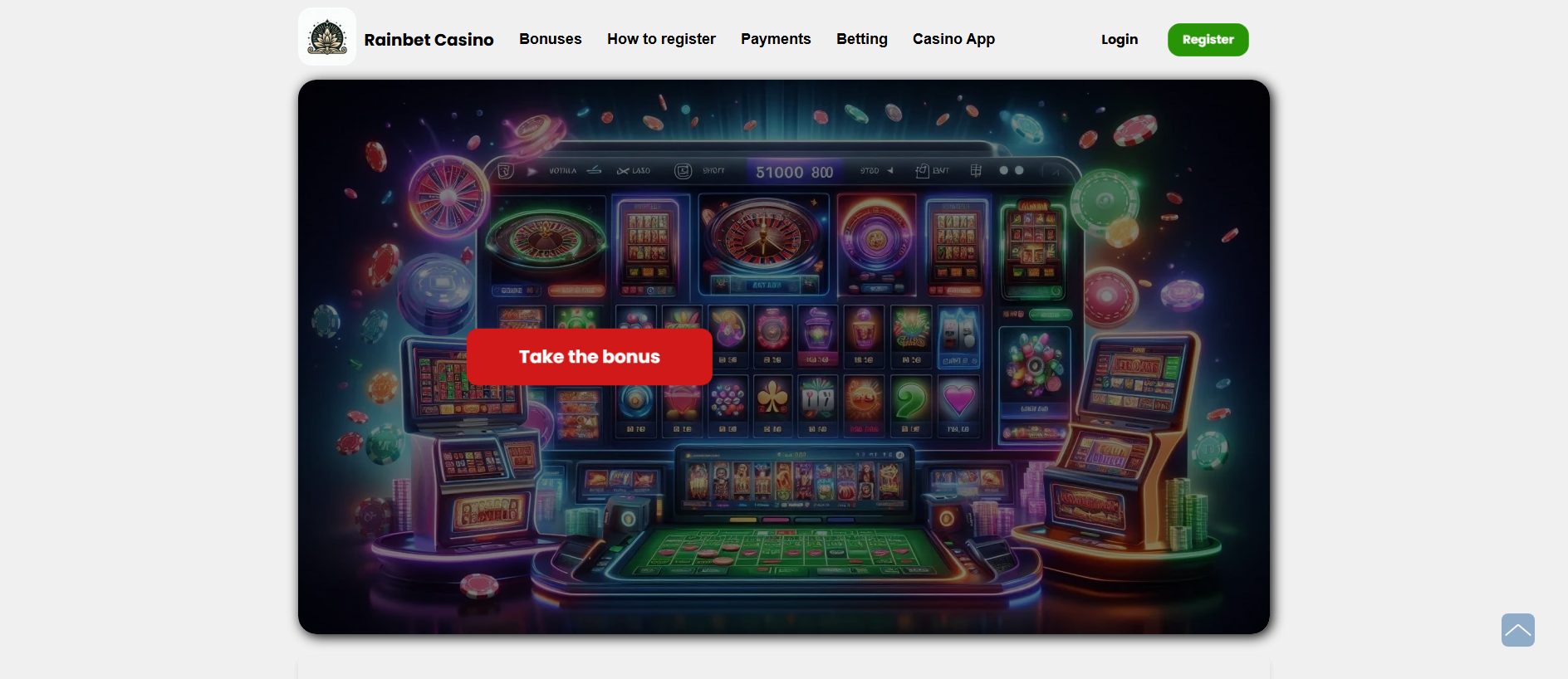 Forensic screenshot of rain-bet.ie showing the phishing page layout